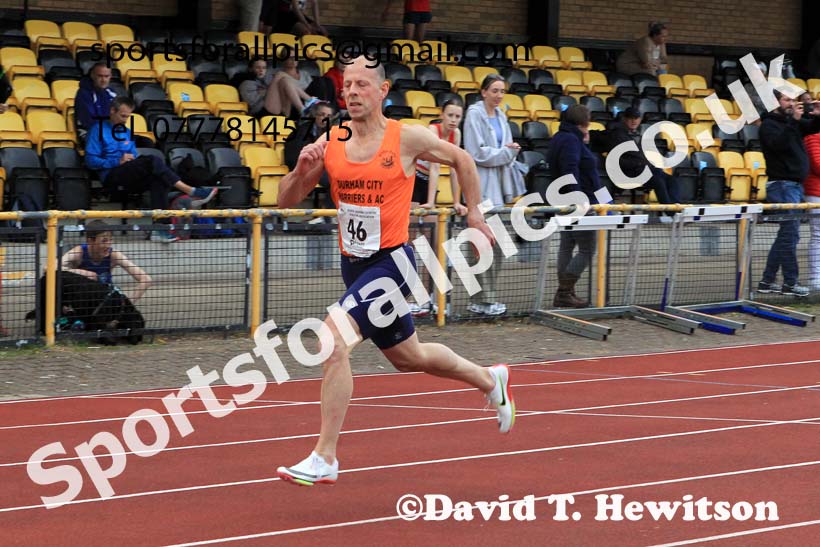 200 metres, 2022 NEGP No. 2, Hebburn. Photo: David T. Hewitson/Sports for All Pics